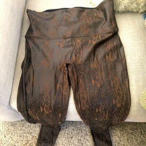 Spanx snakeskin leggings! Like New!